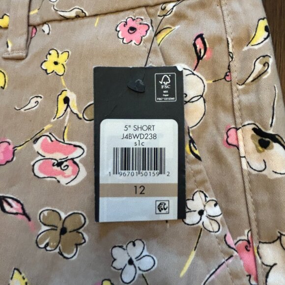 NWT Tommy Hillfiger Women's Hollywood Printed Mid-Rise Shorts Size 12 - Picture 6 of 15